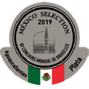 Puerta del Lobo 2019 Medaille Aguascalientes Plata