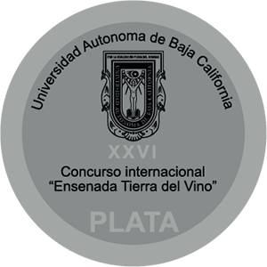 Puerta del Lobo Medalla Concurso Internacional Ensenada Tierra del Vino Plata